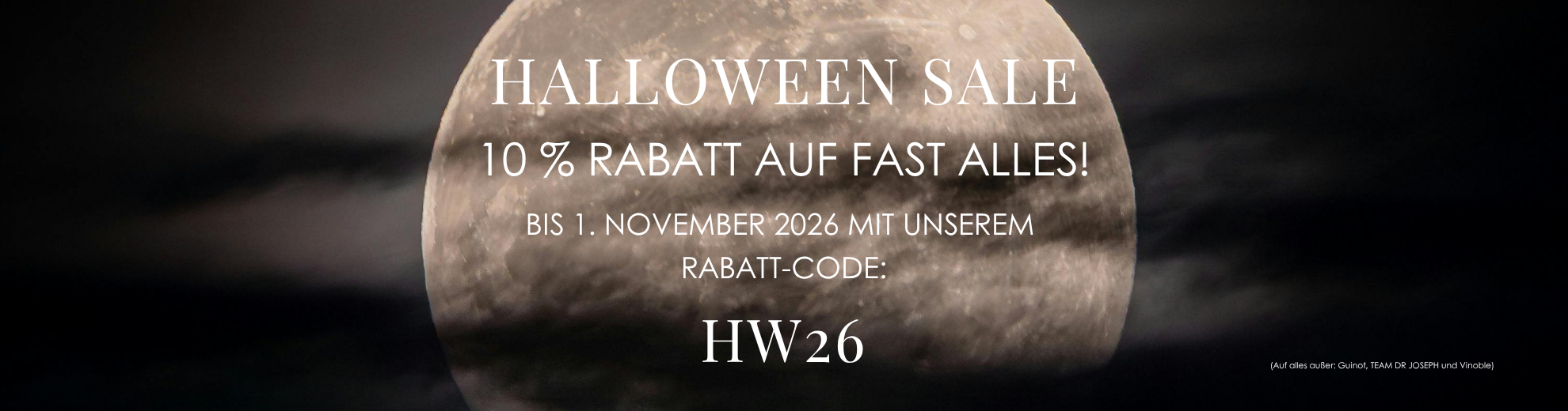 10 % Rabatt auf fast alles im Beautykaufhaus