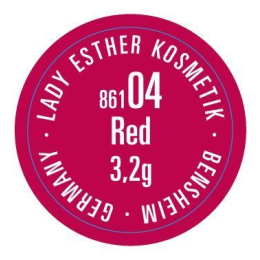 LADY ESTHER Lipstick Red
