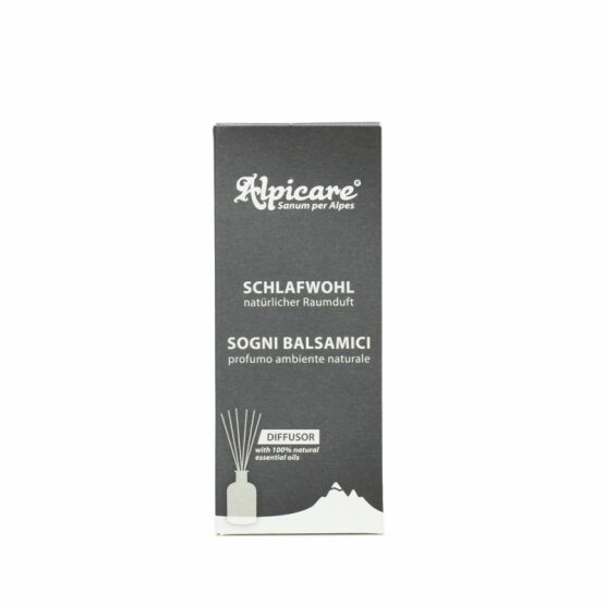 Alpicare Raumduft Schlafwohl Diffuser mit Rattan