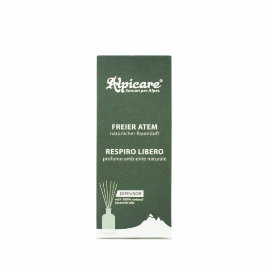 Alpicare Raumduft Freier Atem Diffuser mit Rattan