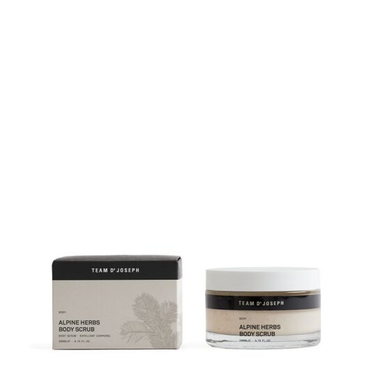 TEAM DR JOSEPH Alpine Herbs Body Scrub