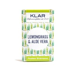 KLAR festes Shampoo Lemongras & Aloe