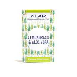 KLAR festes Shampoo Lemongras & Aloe