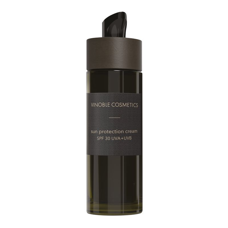 Beautykaufhaus - Erst cremen dann schminken? Gesichts- und Sonnenpflege als Team - Vinoble Cosmetics sun protection cream SPF 30 UVA+UVB