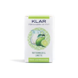 Klars Buttermilch & Limettenseife