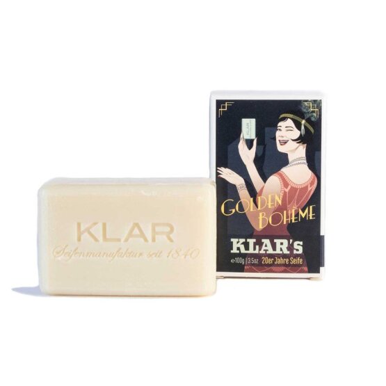 Klar´s 20er Jahre Retro Seife Golden Bohème