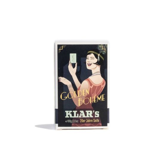 Klar´s 20er Jahre Retro Seife Golden Bohème