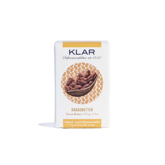 Klars Kakaobutterseife