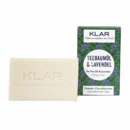 KLAR fester Conditioner Teebaumöl & Lavendel