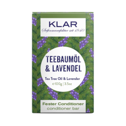 KLAR fester Conditioner Teebaumöl & Lavendel