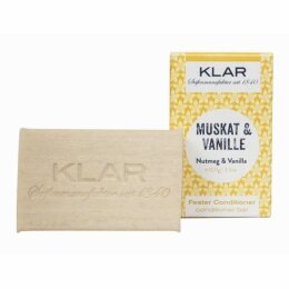 KLAR fester Conditioner Muskat & Vanille