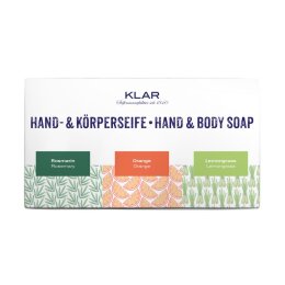 Klars Seifen-Set ätherische Öle