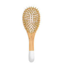 BACHCA Wooden Hair brush - Boar & Nylon bristles -...