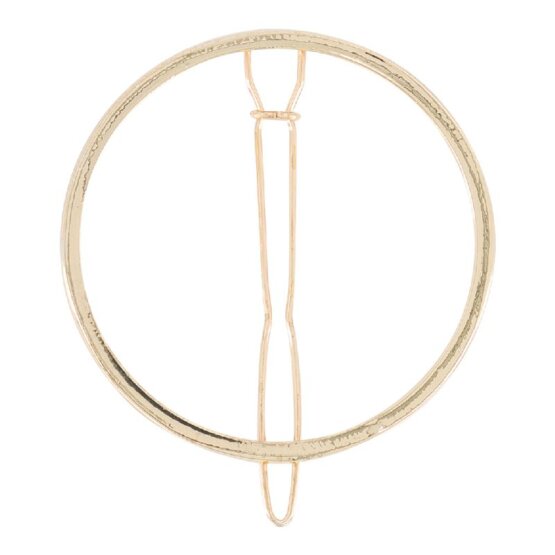 BACHCA Round metal barrette - Emma