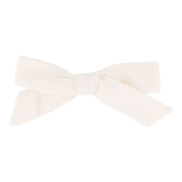 BACHCA Clip with cream fabric bow - Alice