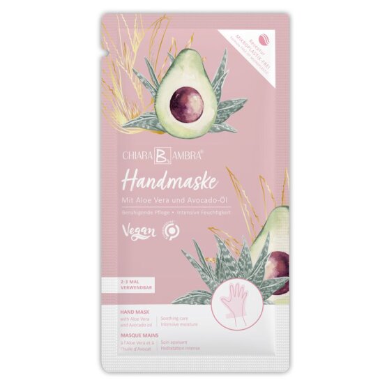 Chiara Ambra Handmaske mit Aloe Vera und Avocado-Öl