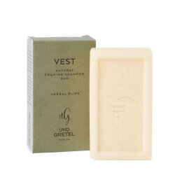 UND GRETEL VEST Natural Foaming Shampoo Bar - Herbal Bliss