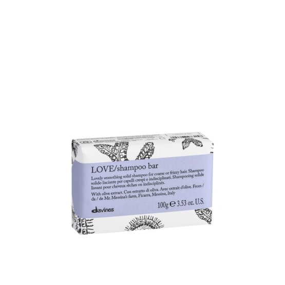 davines LOVE shampoo bar