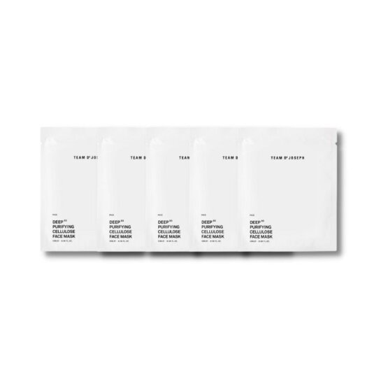 TEAM DR JOSEPH Deep Purifying Cellulose Mask 5er Set
