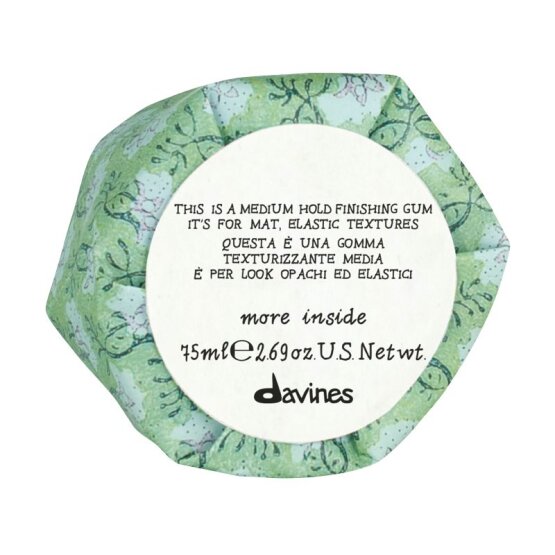 davines More Inside Medium Hold Finishing Gum 75ml