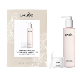 BABOR Hyaluronic Cleansing Balm & Soothing Rose Toner...