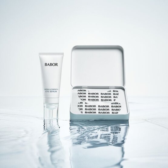 BABOR Instant Fresh & Smooth Eye Serum + Patches