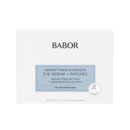 BABOR Instant Fresh & Smooth Eye Serum + Patches