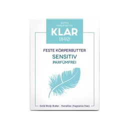 KLAR feste Körperbutter Sensitiv