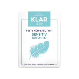 KLAR feste Körperbutter Sensitiv