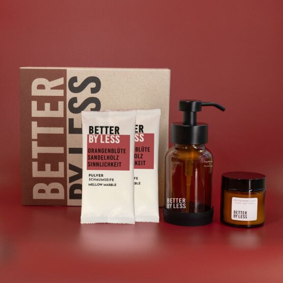 BETTER BY LESS Mellow Marble Geschenkset