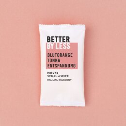 BETTER BY LESS Sachet Pulverschaumseife Hammam Harmony