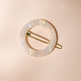 BACHCA Barrette rondo Nacre