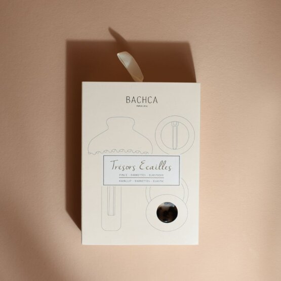 BACHCA Coffret Trésors Ecaille Clip + Barrette + round clip + elastic