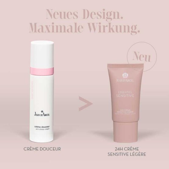 JEAN DARCEL ESSENTIEL 24h crème sensitive légère