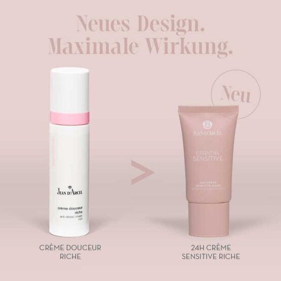 JEAN DARCEL ESSENTIEL 24h crème sensitive riche
