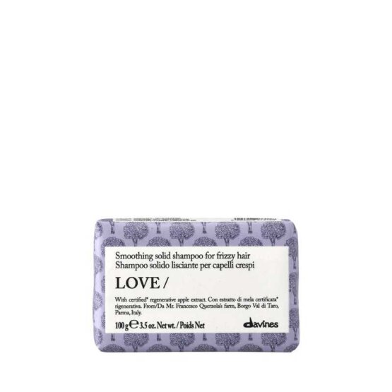 davines LOVE shampoo bar