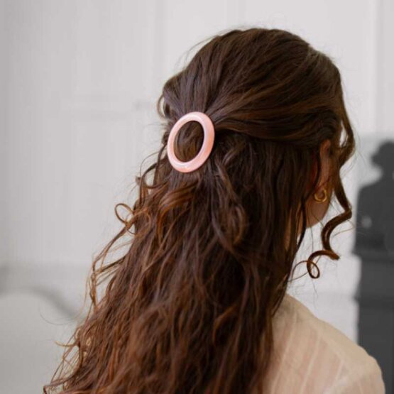 BACHCA Round hair Clip candy pink