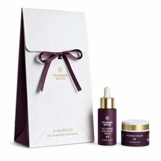 PHARMOS NATUR LOVE YOUR AGE Set 1: Lift & Repair Hyaluronic Serum + Power Cream