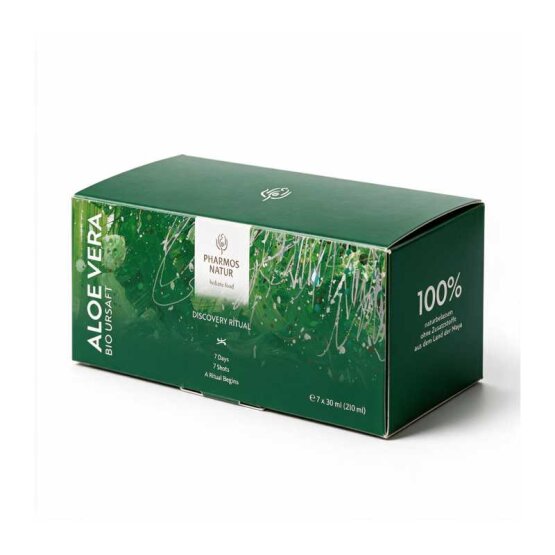 PHARMOS NATUR Aloe Vera Bio-Ursaft 7x30 ml