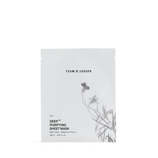 TEAM DR JOSEPH Deep Purifying Sheet Mask
