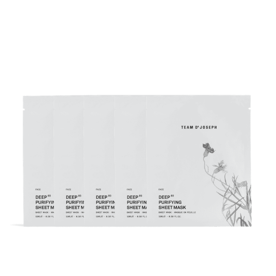 TEAM DR JOSEPH Deep Purifying Sheet Mask 5er Set