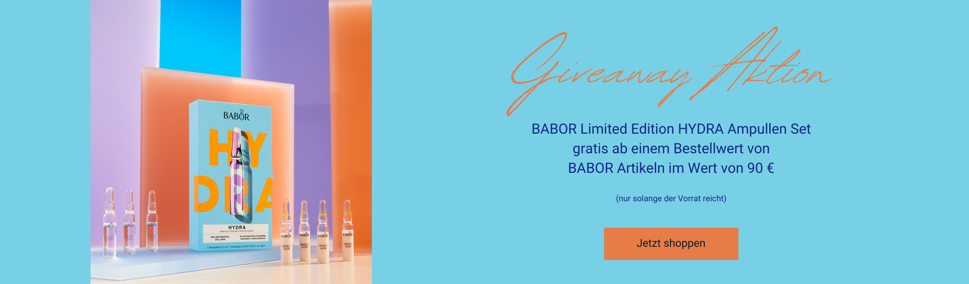 BABOR Limited Edition HYDRA Ampullen Set